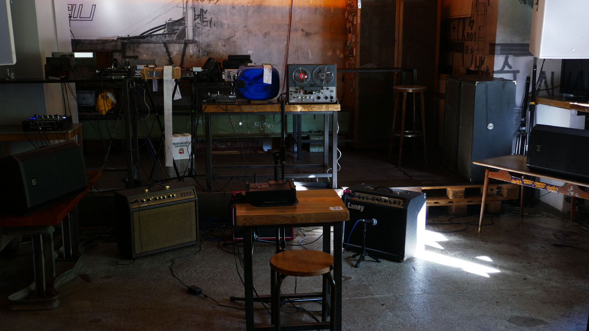 2025-07-01 Spieluhren-Quartett mit Tonband, Vocoder und Fieldrecording (soundcheck 3)